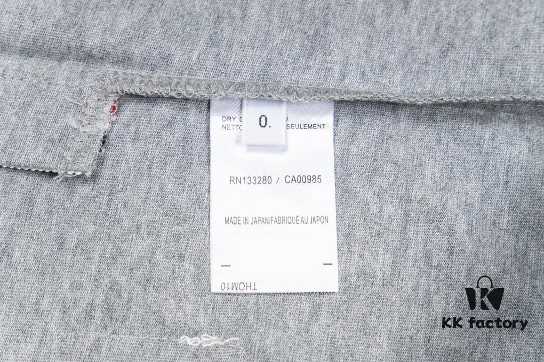 6931a513ccd8ab3d7af99601 THOM BROWNE 24SS TB Solid Color Webbing Short Sleeve
