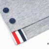 6931a513ccd8ab3d7af99602 THOM BROWNE 24SS TB Solid Color Webbing Short Sleeve
