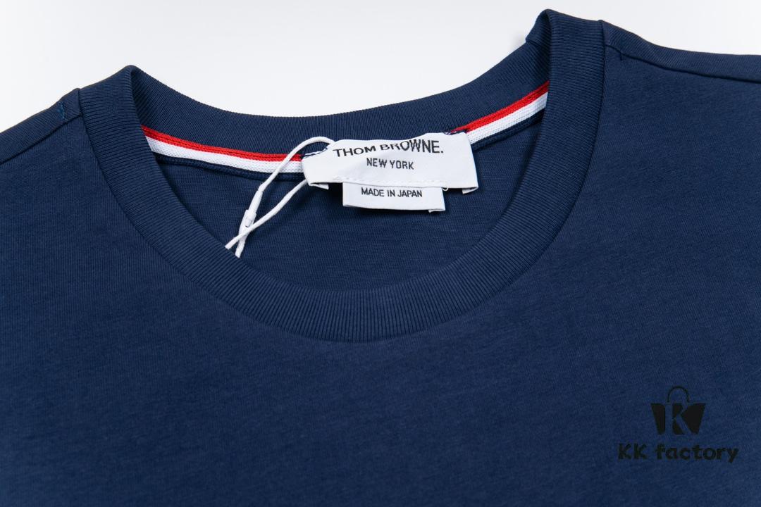 6931a513ccd8ab3d7af99608 THOM BROWNE TB 24FW Sailboat Print Short-Sleeve T-Shirt
