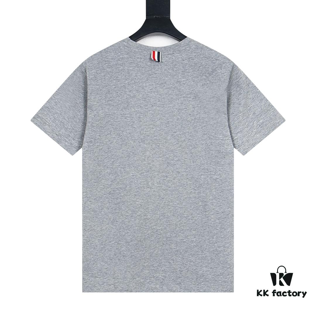 6931a514ccd8ab3d7af9960e THOM BROWNE TB 24FW Sailboat Print Short Sleeve T-Shirt