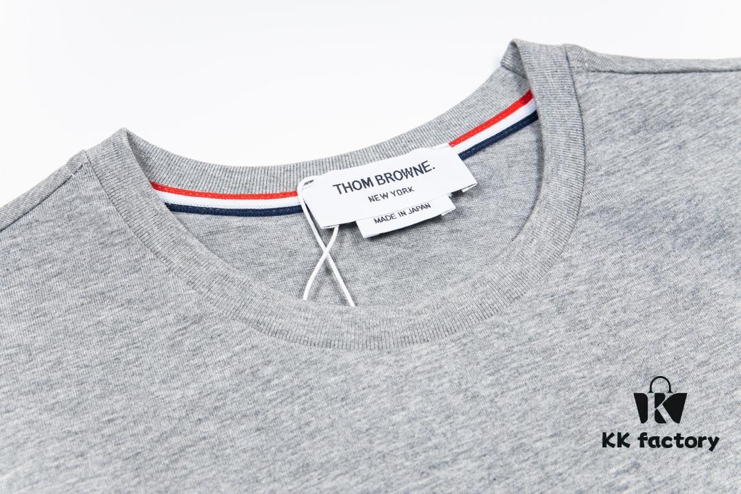 6931a514ccd8ab3d7af9960f THOM BROWNE TB 24FW Sailboat Print Short Sleeve T-Shirt