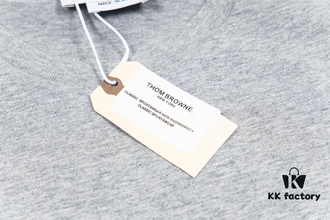 6931a514ccd8ab3d7af99610 THOM BROWNE TB 24FW Sailboat Print Short Sleeve T-Shirt