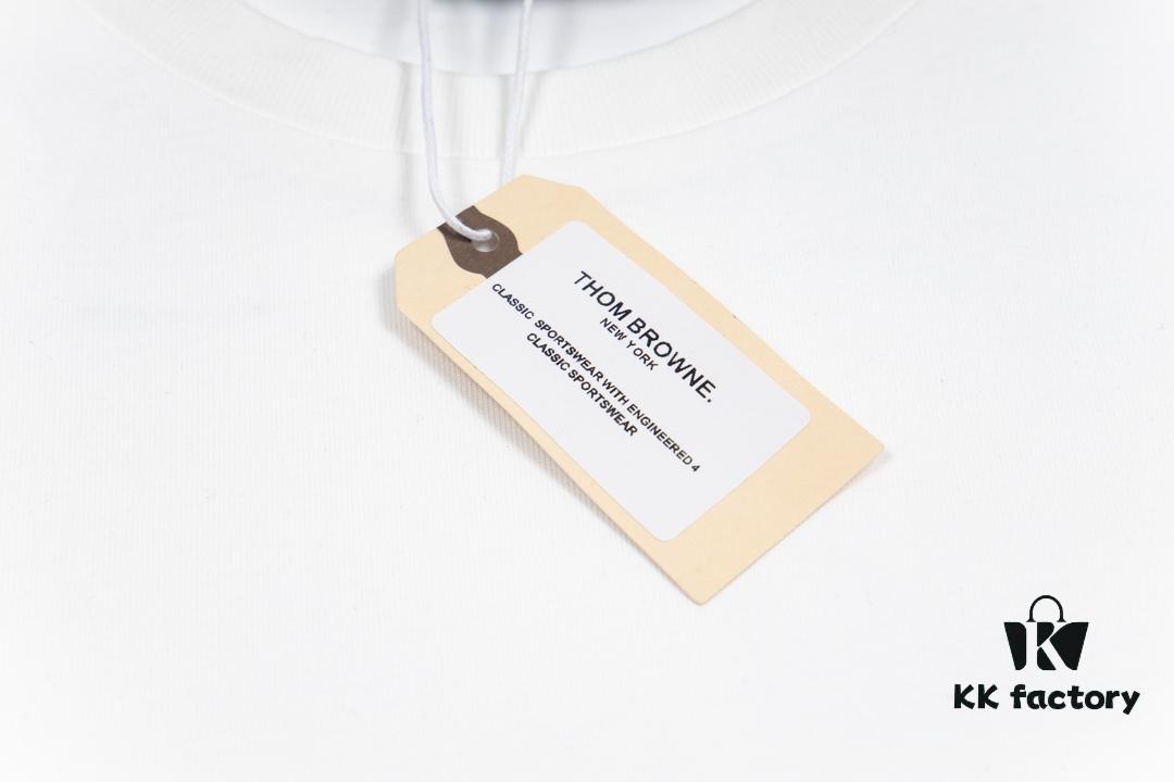 6931a514ccd8ab3d7af9961a THOM BROWNE TB 24FW Sailing Print Short Sleeve T-Shirt