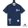 6931a515ccd8ab3d7af99620 Thom Browne Lobster Print Short Sleeve T-Shirt Summer 2023 New Arrival