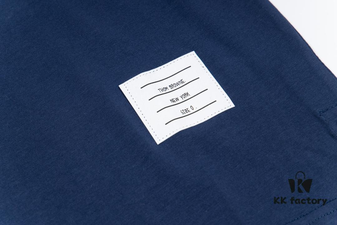 6931a515ccd8ab3d7af99622 Thom Browne Lobster Print Short Sleeve T-Shirt Summer 2023 New Arrival