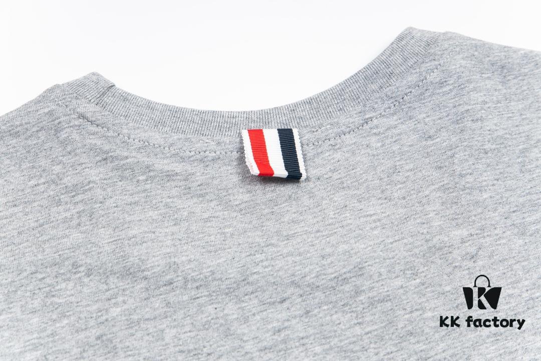 6931a516ccd8ab3d7af9962f Thom Browne Lobster Print Short Sleeve T-Shirt Summer 2023 New Arrival