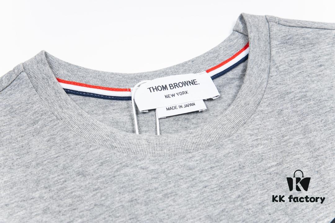 6931a516ccd8ab3d7af99631 Thom Browne Lobster Print Short Sleeve T-Shirt Summer 2023 New Arrival