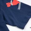 THOM BROWNE 24SS TB Skiing Puppy Short Sleeve T-Shirt Inspired by 1980s Retro Style