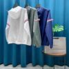 6931a518ccd8ab3d7af99660 Thom Browne Inspired Lightweight UV Protection Hoodie - Classic Stripe Trim Breathable Skin-Fit Jacket for Summer