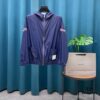 6931a519ccd8ab3d7af99665 Thom Browne Inspired Lightweight UV Protection Hoodie - Classic Stripe Trim Breathable Skin-Fit Jacket for Summer