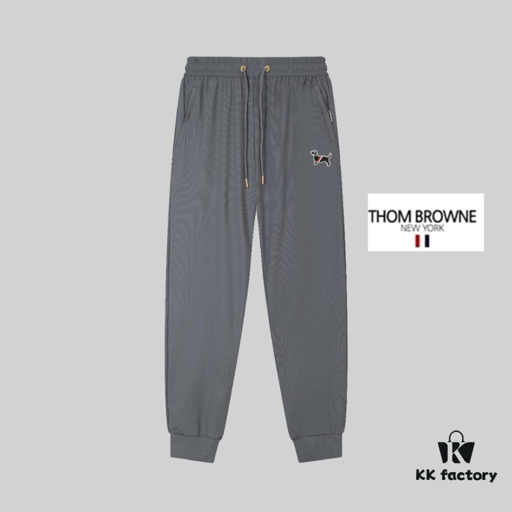 6931a519ccd8ab3d7af9966f TB Tom Brown Spring and Summer New Arrival High-Quality Lightweight Sport Casual Ice-Silk Pants, Smooth Comfortable Wrinkle-Free Trousers in Two Classic Colors