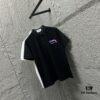 6931a51fccd8ab3d7af996d1 TB*Tom Short Sleeve Polo 2025 Spring/Summer New Arrival Minimalist Red White Blue Scarf Dog Embroidery Beaded Fabric Unisex Short Sleeve Polo Collar