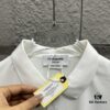 6931a51fccd8ab3d7af996db TB*Tom* Short Sleeve Polo 2025 Spring Summer New Arrival Minimalist Red White Blue Scarf Dog Embroidery Beaded Fabric Unisex Short Sleeve Polo Collar