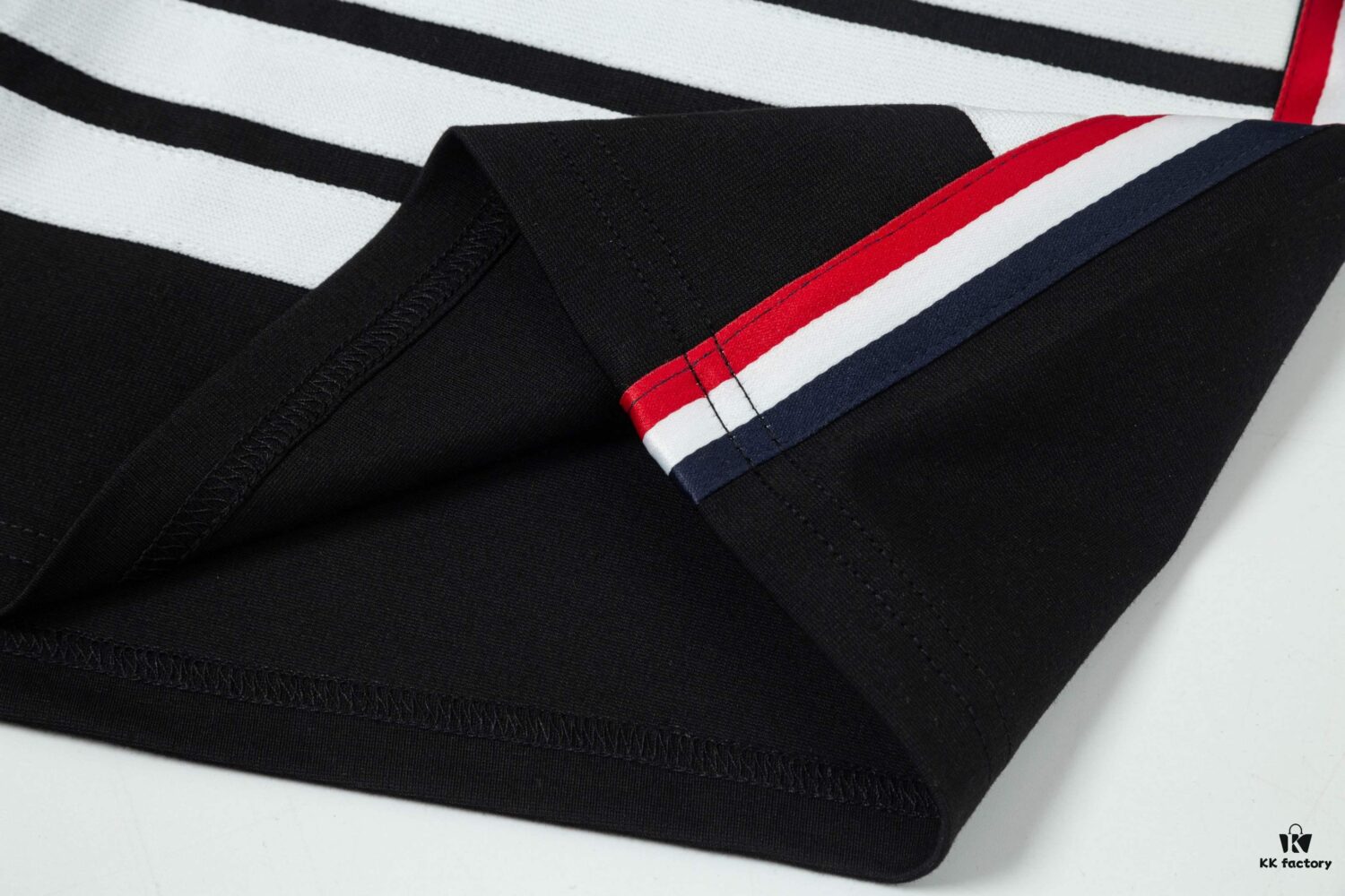 6931a521ccd8ab3d7af996f6 2025 TB New Knit Shorts, Custom Fabric, Classic Three-Color Stripe, Refined Craftsmanship, Streamlined Tailored Fit, Straight Stripe Panel Design, Premium Custom Metal Drawstring, Smooth and Comfortable to Wear, Breathable with Textured 3D Structure, Stylish Casual Wear
