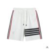 6931a521ccd8ab3d7af996fc 2025 TB New Arrival Knitted Shorts, Custom Fabric, Classic Three-Color Stripe Design, Streamlined and Structured Fit, Straight Striped Paneling, Premium Custom Drawstring Hardware, Smooth, Comfortable and Breathable Wear, Textured and Shapely Silhouette, Stylish Casual Wear