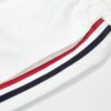 6931a521ccd8ab3d7af99702 2025 TB New Arrival Knitted Shorts, Custom Fabric, Classic Three-Color Stripe Design, Streamlined and Structured Fit, Straight Striped Paneling, Premium Custom Drawstring Hardware, Smooth, Comfortable and Breathable Wear, Textured and Shapely Silhouette, Stylish Casual Wear