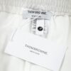 6931a521ccd8ab3d7af99703 2025 TB New Arrival Knitted Shorts, Custom Fabric, Classic Three-Color Stripe Design, Streamlined and Structured Fit, Straight Striped Paneling, Premium Custom Drawstring Hardware, Smooth, Comfortable and Breathable Wear, Textured and Shapely Silhouette, Stylish Casual Wear
