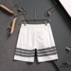 6931a523ccd8ab3d7af9971d THOM BROWNE 2025 Spring and Summer New Arrival High-Quality Casual Quick-Dry Woven Beach Pants, 3D Digital Print, Premium Reproduction with Latest Embossed Logo Design, Ideal for Urban Fashion, Travel, and Leisure