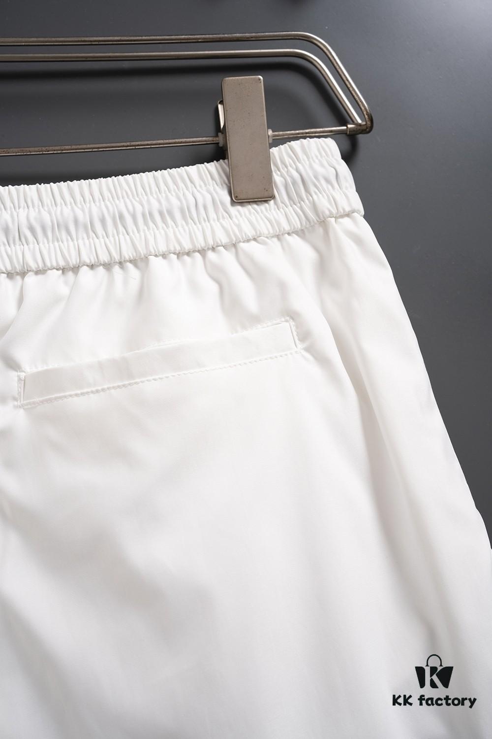 6931a523ccd8ab3d7af9971e THOM BROWNE 2025 Spring and Summer New Arrival High-Quality Casual Quick-Dry Woven Beach Pants, 3D Digital Print, Premium Reproduction with Latest Embossed Logo Design, Ideal for Urban Fashion, Travel, and Leisure