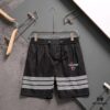 6931a524ccd8ab3d7af99724 THOM BROWNE 2025 Spring and Summer New Arrival High-Quality Casual Quick-Dry Woven Pants, 3D Digital Printed Beach Shorts
