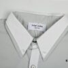 6931a524ccd8ab3d7af99734 Designer TB25 Spring Summer New Arrival Shirt, 50s Poplin Cotton, Two-Tone Collar with Double Layer Design, Custom 12 Pairs Shell Buttons, Unisex Sizing S M L XL