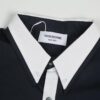 6931a525ccd8ab3d7af9973c Designer TB25 Spring Summer New Arrivals Shirt, 50s Poplin Cotton Wear, Double Layer Contrast Collar, 12 Pairs Custom Shell Buttons, Sizes S M L XL Unisex
