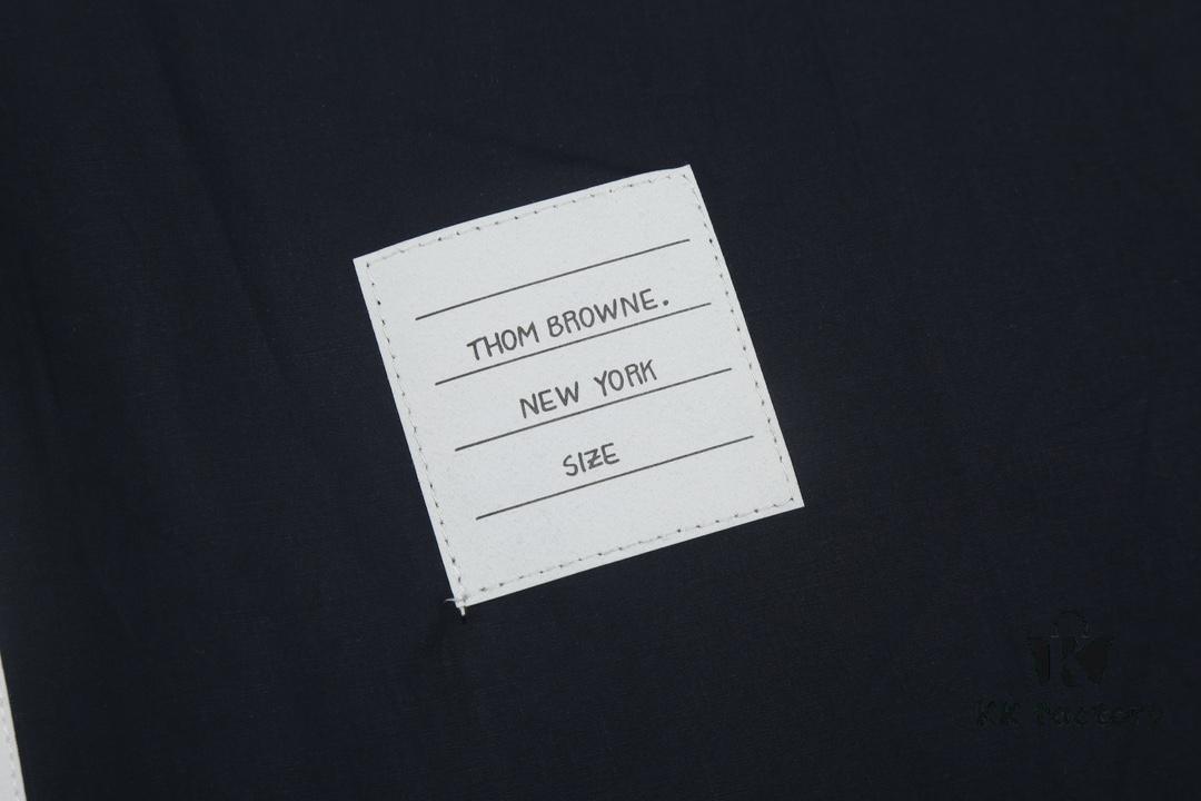 6931a525ccd8ab3d7af9973f Designer TB25 Spring Summer New Arrivals Shirt, 50s Poplin Cotton Wear, Double Layer Contrast Collar, 12 Pairs Custom Shell Buttons, Sizes S M L XL Unisex
