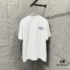 6931a525ccd8ab3d7af99741 TB*Tommy* 2025 Spring/Summer New Arrival Classic Red, White and Blue Three-Stripe Scarf with Dog Embroidery Short Sleeve T-Shirt Unisex Custom Double Gauze Plain Weave 100% Cotton 300 Fabric