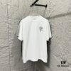 6931a527ccd8ab3d7af99765 TB*Tommy* 2025 Spring Summer New Arrival Classic Rose Embroidery Short Sleeve T-Shirt Custom Double Gauze Plain Weave 100% Cotton 300 Fabric Unisex