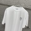 6931a527ccd8ab3d7af99767 TB*Tommy* 2025 Spring Summer New Arrival Classic Rose Embroidery Short Sleeve T-Shirt Custom Double Gauze Plain Weave 100% Cotton 300 Fabric Unisex