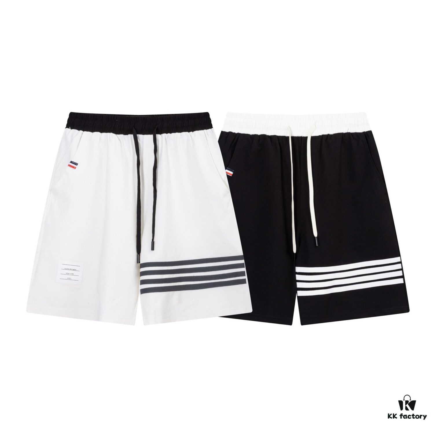 6931a52accd8ab3d7af99780 2024SS Thom Browne New Knit Shorts, Custom Fabric, Jacquard Knit Technique, Embroidered Logo, Streamlined Tailored Fit, Straight Striped Panel Design, Premium Metal Hardware Drawstring, Smooth and Comfortable Breathable Wear, Textured and Structured Look, Stylish Casual Wear