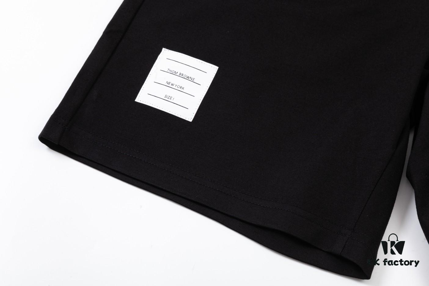 6931a52accd8ab3d7af99786 2024SS Thom Browne New Knit Shorts, Custom Fabric, Jacquard Knitting Technique, Embroidered Logo, Streamlined Three-Stripes Paneling, Premium Metal Hardware Drawstring for a Comfortable, Breathable, Structured Fit, Stylish Casual Wear