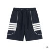 6931a52bccd8ab3d7af99793 2025 TB New Quick-Dry Beach Shorts, Custom Fabric, Embroidered Logo, Structured Fit with Straight Stripe Panels