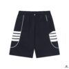 6931a52bccd8ab3d7af99794 2025 TB New Quick-Dry Beach Shorts, Custom Fabric, Embroidered Logo, Structured Fit with Straight Stripe Panels