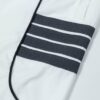 6931a52cccd8ab3d7af997a0 2025 TB New Quick-Dry Beach Shorts, Custom Fabric, Embroidered Logo, Slim Tailored Fit with Straight Stripe Panel Design