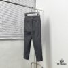 Thom Browne / Grey Classic Four-Stripe Suit Trousers