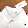 6931a534ccd8ab3d7af99828 THOM BROWNE ➡️ Tang Mu Bulang · TB Classic Oxford Weave Panel Long-Sleeve Shirt