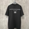 6931a538ccd8ab3d7af9986f Alexander Wang 2024 FW Autumn/Winter Heavyweight 380g Short Sleeve T-Shirt with New York Flag Embossed Print