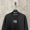 6931a538ccd8ab3d7af99870 Alexander Wang 2024 FW Autumn/Winter Heavyweight 380g Short Sleeve T-Shirt with New York Flag Embossed Print