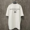 6931a539ccd8ab3d7af99878 Alexander Wang 2024FW Fall/Winter Heavyweight 380g Short Sleeve T-Shirt with New York Flag Raised Print