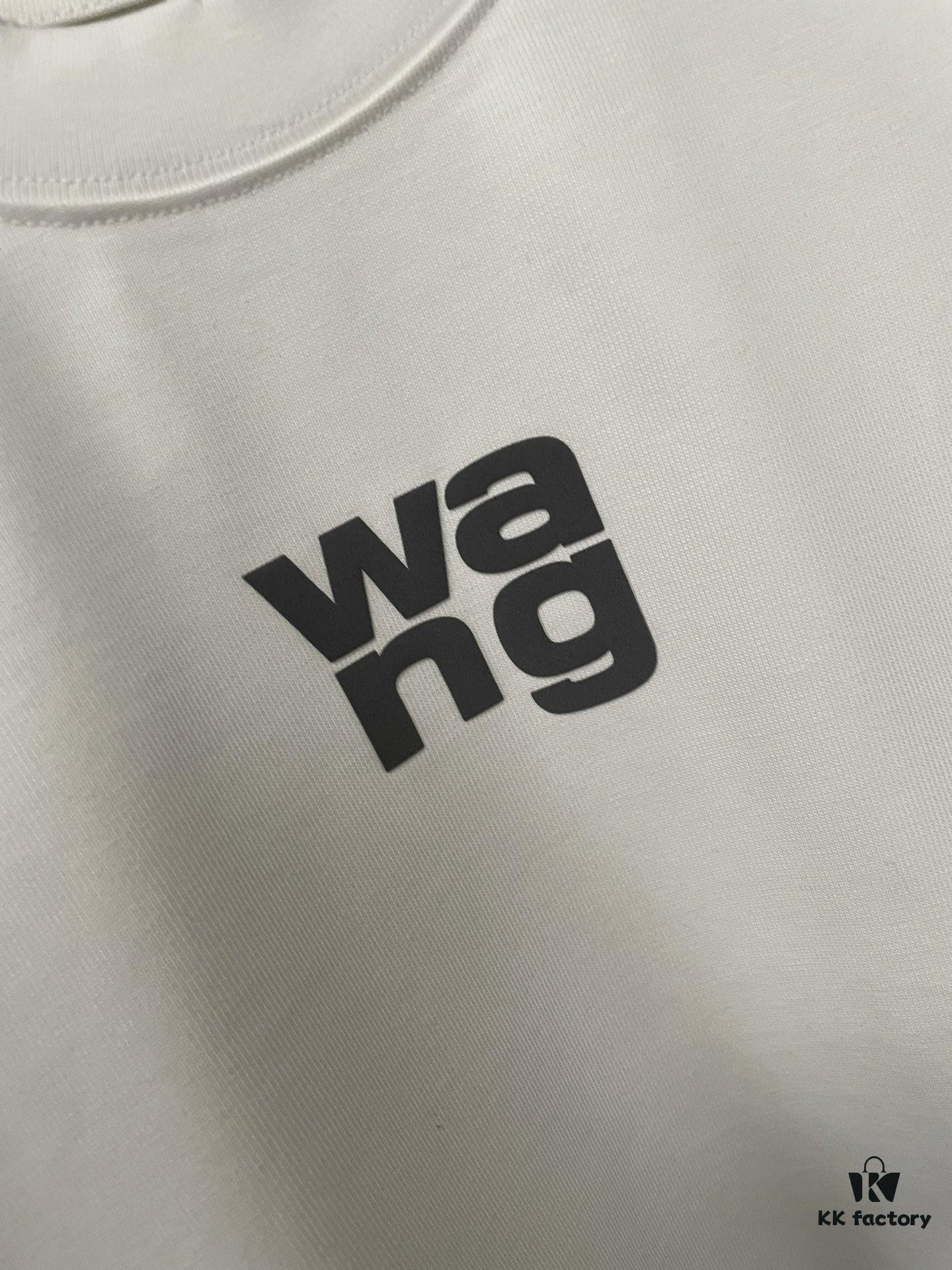 6931a539ccd8ab3d7af9987d Alexander Wang 2024FW Fall/Winter Heavyweight 380g Short Sleeve T-Shirt with New York Flag Raised Print