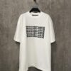 6931a539ccd8ab3d7af99880 Alexander Wang 2024 FW Pre-Spring Heavyweight 380g Short Sleeve T-Shirt with Raised Puff Print