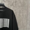 6931a53accd8ab3d7af9988d Alexander Wang 2024 FW Pre-Spring Heavyweight 380g Short Sleeve T-Shirt with Raised Puff Print