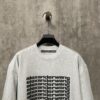6931a53accd8ab3d7af99894 Alexander Wang 2024 FW Pre-Spring Heavyweight 380g Short Sleeve T-Shirt with Raised Puff Print