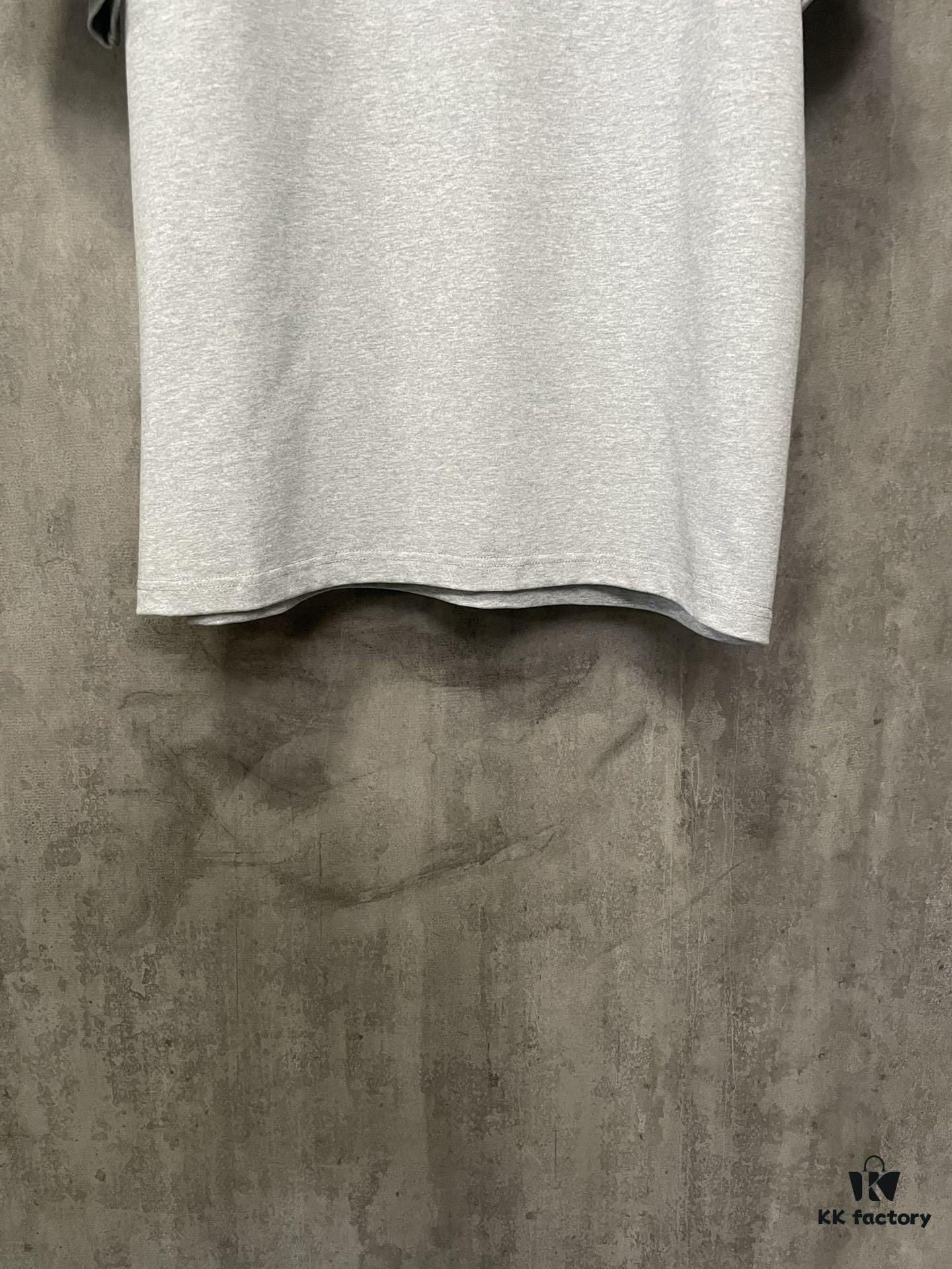 6931a53accd8ab3d7af99895 Alexander Wang 2024 FW Pre-Spring Heavyweight 380g Short Sleeve T-Shirt with Raised Puff Print