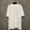 6931a53bccd8ab3d7af9989b Alexander Wang 24SS Classic Front and Back Flocked Logo Heavyweight Short Sleeve T-Shirt