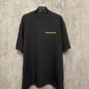 6931a53bccd8ab3d7af998a4 Alexander Wang 24SS Classic Front and Back Flocked Logo Heavyweight Short Sleeve T-Shirt