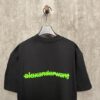 6931a53cccd8ab3d7af998aa Alexander Wang 24SS Classic Front and Back Flocked Logo Heavyweight Short Sleeve T-Shirt