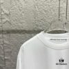 Alexander Wang 2025 Spring/Summer New Arrival Classic WANG Front and Back Letter Print Custom Dual Gauze Plain Cotton Short Sleeve T-Shirt Unisex