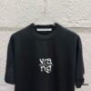6931a53eccd8ab3d7af998d4 Alexander Wang 2025 Spring/Summer New Arrival Classic WANG Front and Back Letter Print Custom Double Gauze Plain Cotton Short Sleeve T-Shirt Unisex